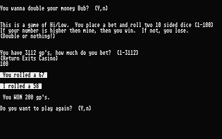 DDST - The Adventure Game atari screenshot